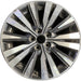 18" OUTLANDER 19-20 18x7, machined Original OEM Wheel Rim - Front View