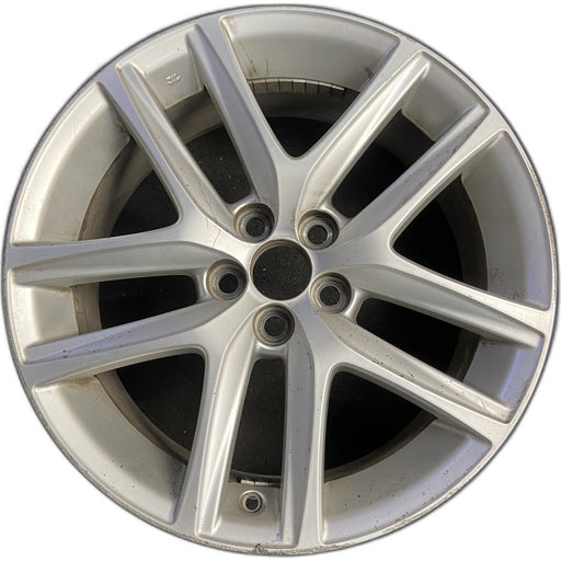 17" LEXUS CT200H 14 17x7 , , silver Original OEM Wheel Rim - Front View