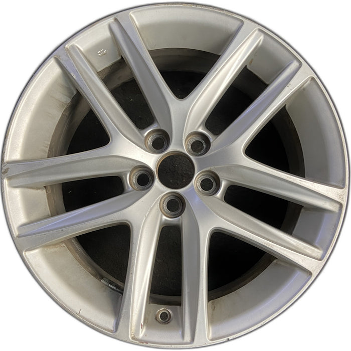 17" LEXUS CT200H 14 17x7 , , silver Original OEM Wheel Rim - Front View