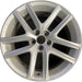 17" LEXUS CT200H 14 17x7 , , silver Original OEM Wheel Rim - Front View