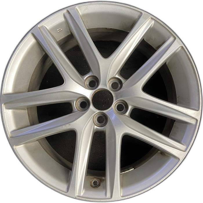17" LEXUS CT200H 14 17x7 , , silver Original OEM Wheel Rim - Front View