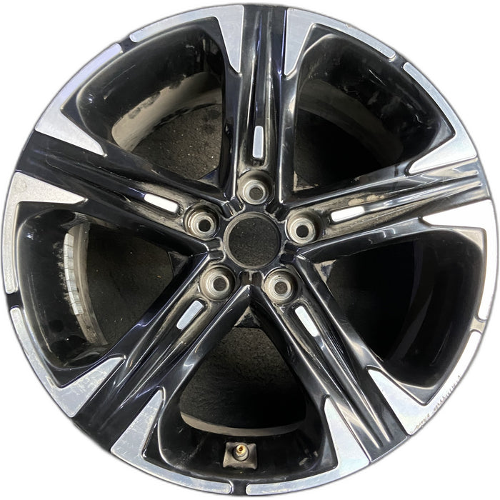 18" K5 21-24 18x7.5 , black Original OEM Wheel Rim - Front View