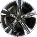 18" K5 21-24 18x7.5 , black Original OEM Wheel Rim - Front View