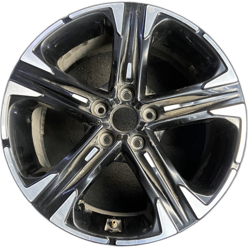 18" K5 21-24 18x7.5 , black Original OEM Wheel Rim - Front View