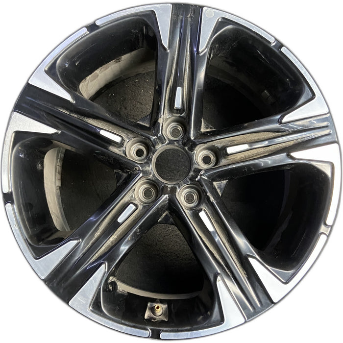 18" K5 21-24 18x7.5 , black Original OEM Wheel Rim - Front View