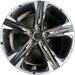 18" K5 21-24 18x7.5 , black Original OEM Wheel Rim - Front View