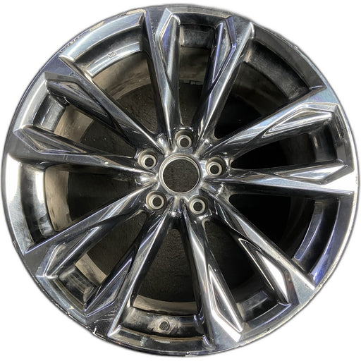 19" LEXUS IS350 21-24 19x9.5 , 5 split spoke Original OEM Wheel Rim - Front View