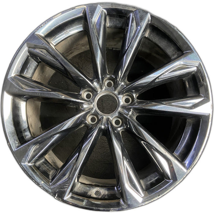 19" LEXUS IS350 21-24 19x9.5 , 5 split spoke Original OEM Wheel Rim - Front View
