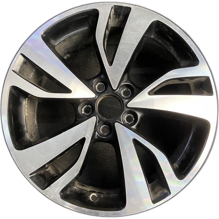 19" ODYSSEY 18-22 19x7.5 , machined face Original OEM Wheel Rim - Front View