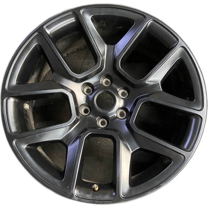 22" DODGE 1500 PICKUP 20-21 , 22x9, 5 spoke, opt WPH Original OEM Wheel Rim - Front View
