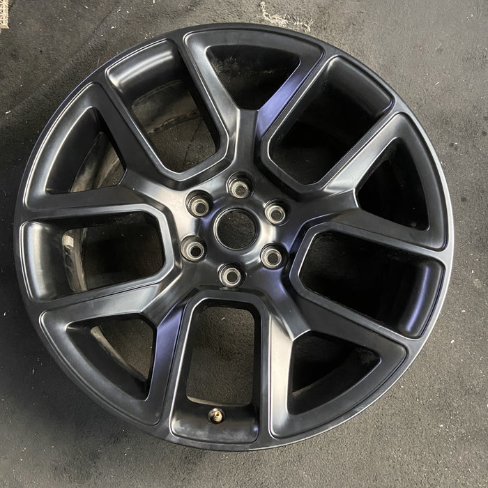 22" DODGE 1500 PICKUP 20-21 , 22x9, 5 spoke, opt WPH Original OEM Wheel Rim - Additional View