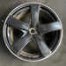 21" PORSCHE MACAN 15-16 21x9 , 5 spoke, black finish Original OEM Wheel Rim - Additional View