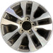20" SEQUOIA 08-17 20x8, , 10 spoke, silver inlay Original OEM Wheel Rim - Front View