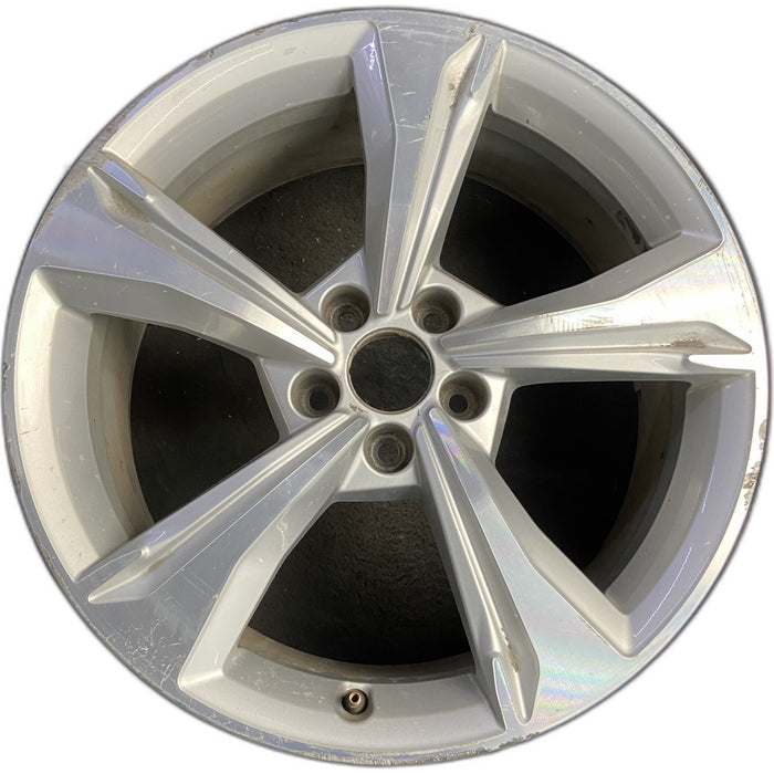 19" AUDI Q5 18 19x8 , , straight spoke Original OEM Wheel Rim - Front View