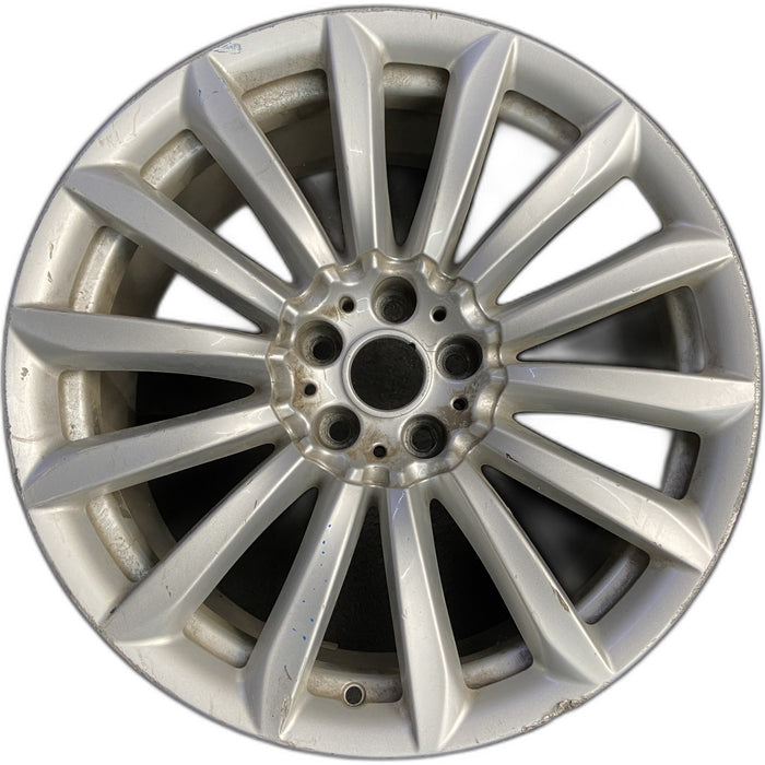 19" 640i GT 18-19 19x8.5, 7 V spoke Original OEM Wheel Rim - Front View