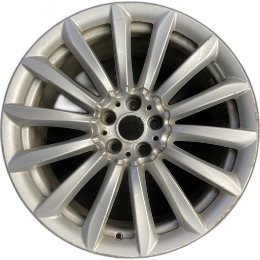 19" 640i GT 18-19 19x8.5, 7 V spoke Original OEM Wheel Rim - Front View
