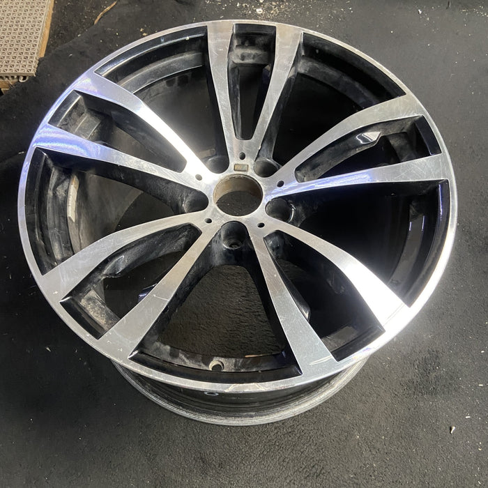 20" BMW X5 14-18 20x11 , 5 spoke, V spoke, flat spoke, machined Original OEM - View 7