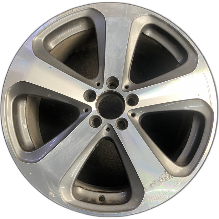 19" MERCEDES GLC-CLASS 16 , 19x8, 5 spoke Original OEM Wheel Rim - Front View
