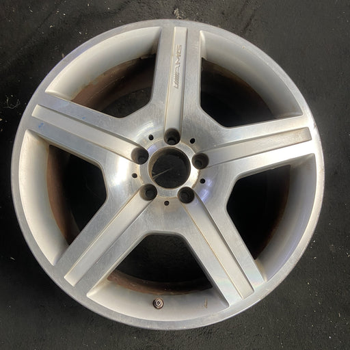 19" MERCEDES S-CLASS 07 221 Type; S550, 19x9.5, 5 spoke Original OEM Wheel Rim - Additional View