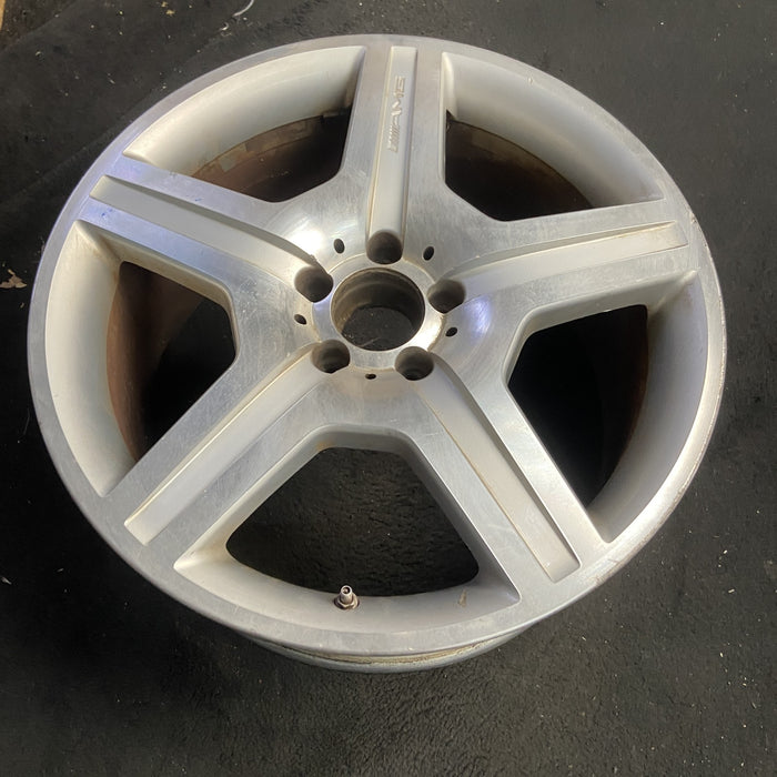 19" MERCEDES S-CLASS 07 221 Type; S550, 19x9.5, 5 spoke Original OEM Wheel Rim - View 7