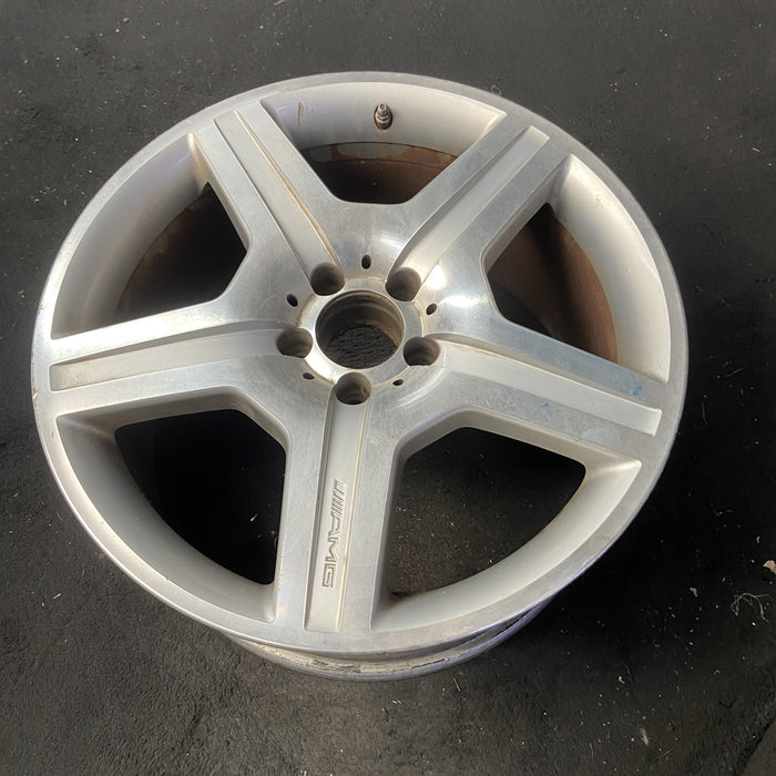 19" MERCEDES S-CLASS 07 221 Type; S550, 19x9.5, 5 spoke Original OEM Wheel Rim - View 8