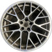 20" PORSCHE MACAN 15-16 20x9, 20 spoke, titanium finish Original OEM Wheel Rim - Front View
