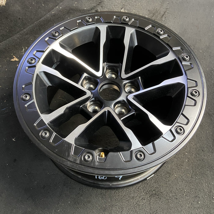 17" WRANGLER 24 17x8, , machined face with black pockets Original OEM Wheel Rim - View 7