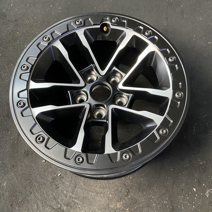 17" WRANGLER 24 17x8, , machined face with black pockets Original OEM Wheel Rim - View 8