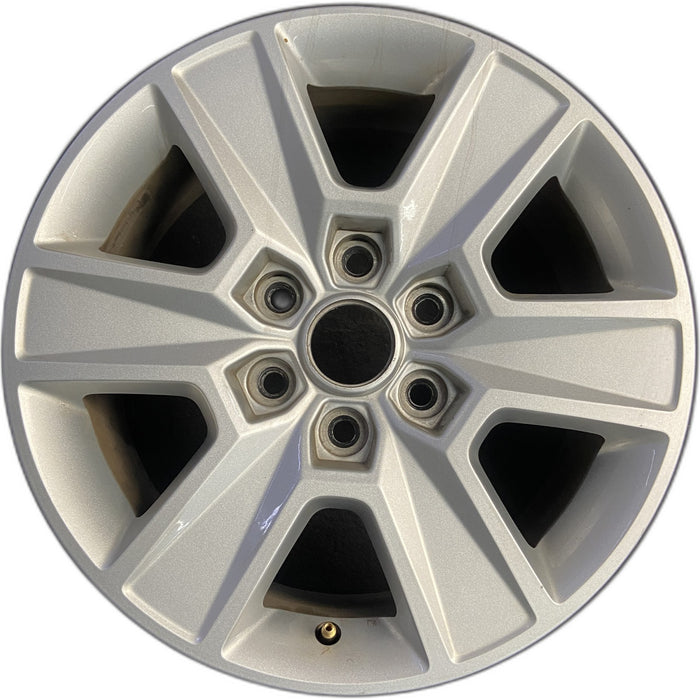 18" FORD F150 PICKUP 15-20 18x7.5, aluminum, 6 spoke, silver, , Original OEM - Front View