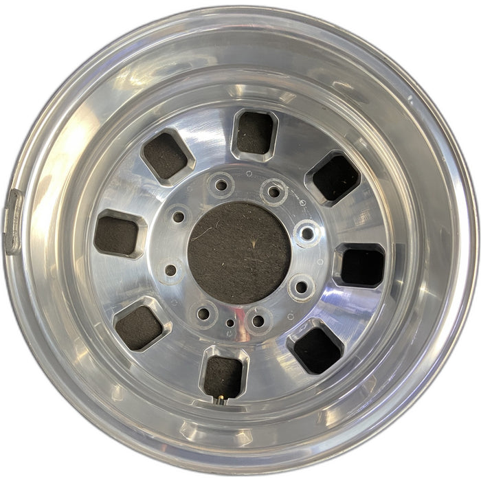18" SIERRA 3500 PICKUP 24 DRW, 18x6.5, rear, outer Original OEM Wheel Rim - Front View