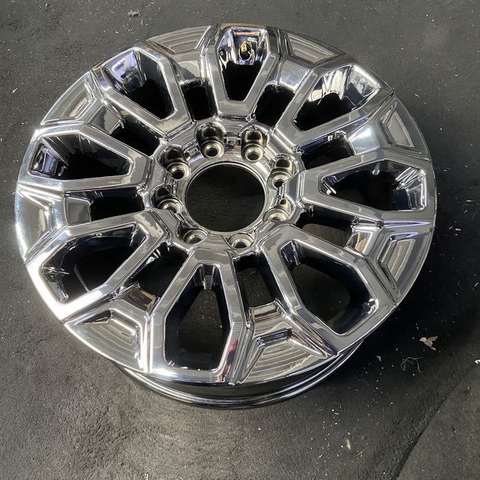 22" SIERRA 2500 PICKUP 25-26 22x8.5, bright chrome Original OEM Wheel Rim - View 8