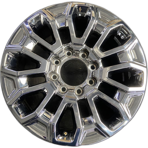 22" SIERRA 2500 PICKUP 25-26 22x8.5, bright chrome Original OEM Wheel Rim - Front View