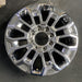 22" SIERRA 2500 PICKUP 25-26 22x8.5, bright chrome Original OEM Wheel Rim - Additional View