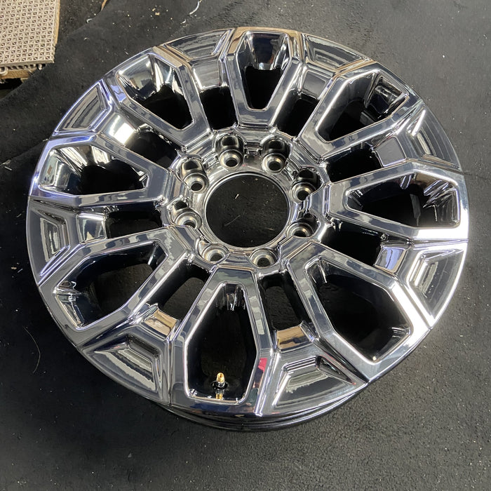 22" SIERRA 2500 PICKUP 25-26 22x8.5, bright chrome Original OEM Wheel Rim - View 7