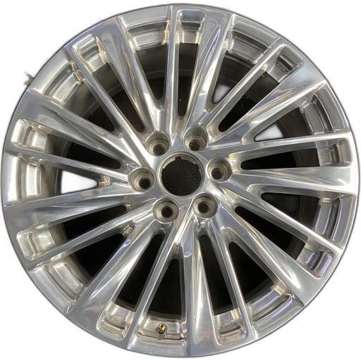 22" ESCALADE 25-26 22x9, 9 spoke Original OEM Wheel Rim - Front View