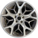 20" GRAND CHEROKEE 18 20x8, 5 spoke, double Y spoke Original OEM Wheel Rim - Front View
