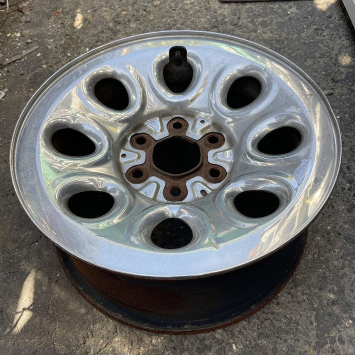 17" AVALANCHE 1500 07-10 17x7.5", steel, 8 hole, chrome Original OEM Wheel Rim - View 8