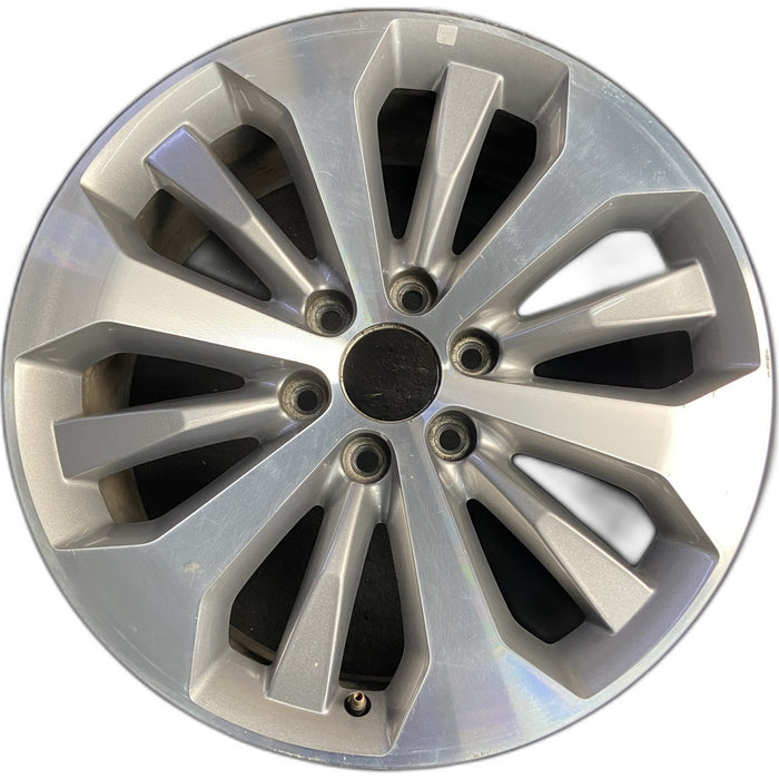 20" FORD F150 PICKUP 17 20x8.5, 12 spoke, , flash gray pockets Original OEM - Front View