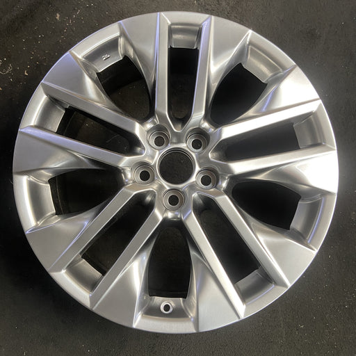19" RAV4 19-20 19x7.5 , , silver inlay Original OEM Wheel Rim - Additional View