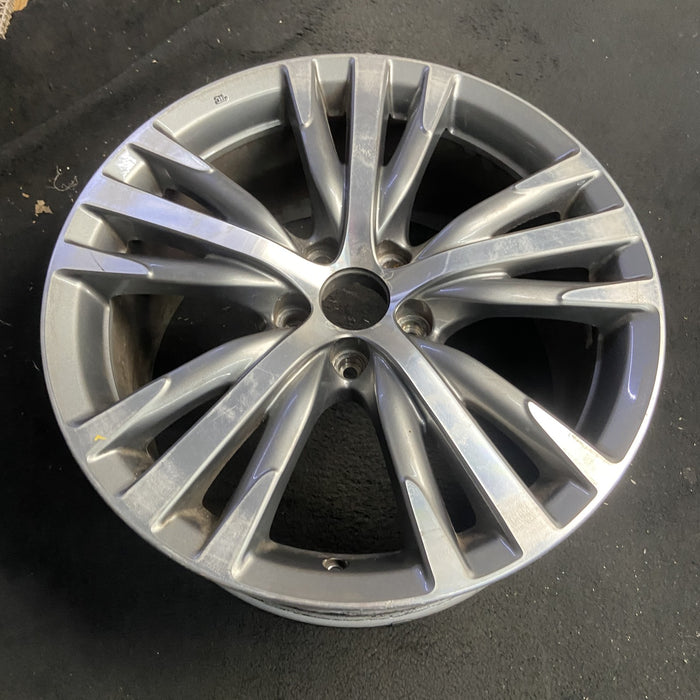 19" INFINITI Q50 18-19 19x8.5 , 15 spoke, alternating V spoke Original OEM - View 7
