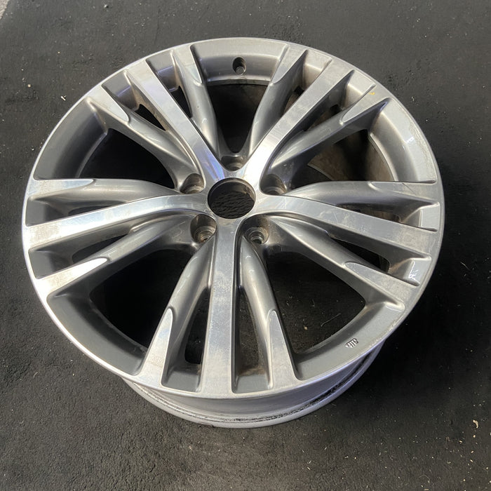 19" INFINITI Q50 18-19 19x8.5 , 15 spoke, alternating V spoke Original OEM - View 8