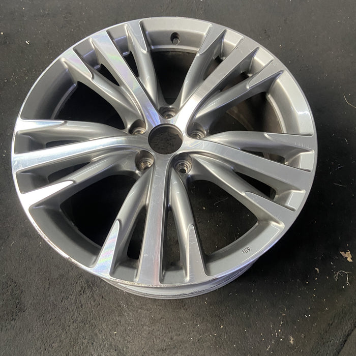 19" INFINITI Q50 18-19 19x8.5 , 15 spoke, alternating V spoke Original OEM - View 8