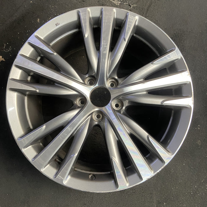 19" INFINITI Q50 18-19 19x8.5 , 15 spoke, alternating V spoke Original OEM - Additional View
