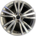 19" INFINITI Q50 18-19 19x8.5 , 15 spoke, alternating V spoke Original OEM - Front View