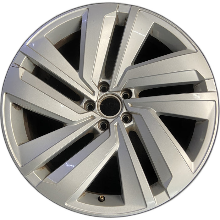 20" ATLAS 21 20x8, 5 spoke, double spoke, bent spoke Original OEM Wheel Rim - Front View