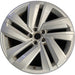 20" ATLAS 21 20x8, 5 spoke, double spoke, bent spoke Original OEM Wheel Rim - Front View