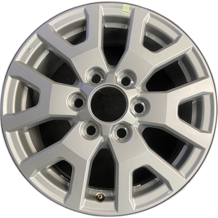 17" TACOMA 24-26 17x7, alloy Original OEM Wheel Rim - Front View