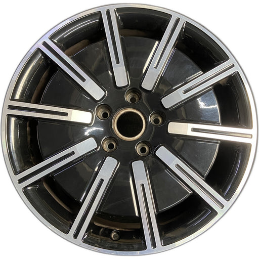 20" PORSCHE TAYCAN 20-21 20x9, 10 spoke Original OEM Wheel Rim - Front View