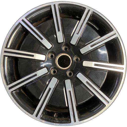 20" PORSCHE TAYCAN 20-21 20x9, 10 spoke Original OEM Wheel Rim - Front View