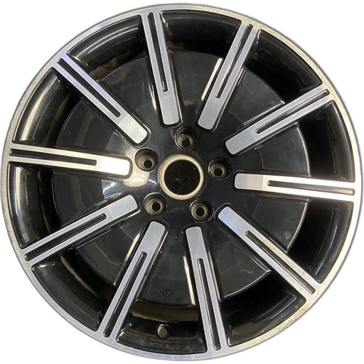 20" PORSCHE TAYCAN 20-21 20x11, 10 spoke Original OEM Wheel Rim - Front View